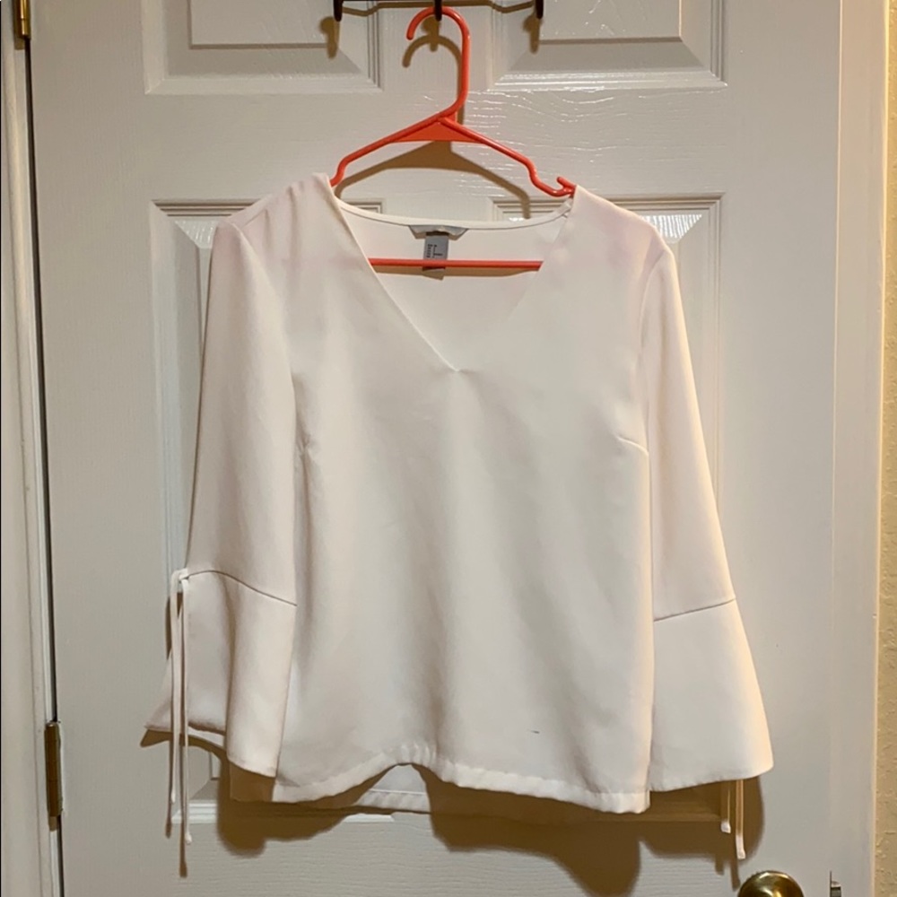 H&M blouse cream
